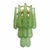 Green Graniglia Green Conchiglie Murano Glass Gold Wall Sconce by Simoeng For Sale - Image 8 of 13