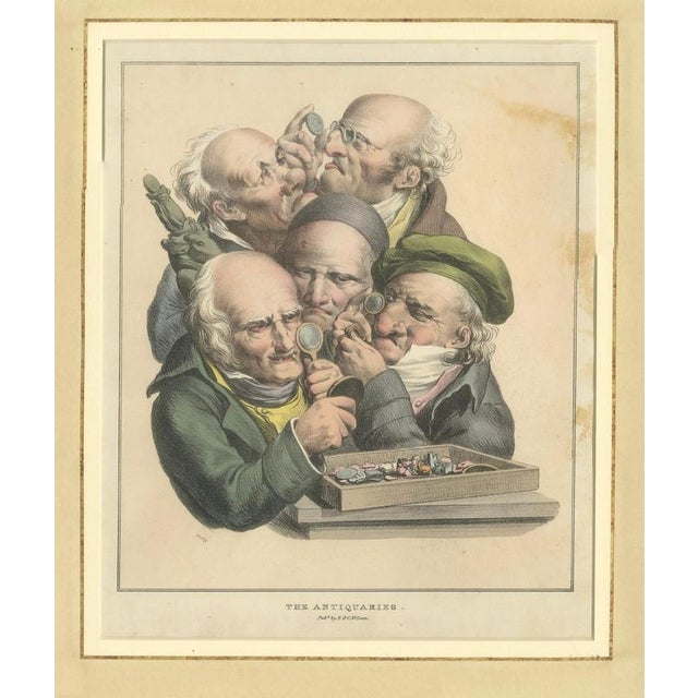 Grimaces Pl. 5 – Male Emotions, Boilly Expressive Heads, c.1823 : Another striking study of male expression, this plate...