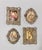 Mid 20th Century Petite Oval Silver Plate Filigree Picture Frames, a Pair For Sale - Image 12 of 12