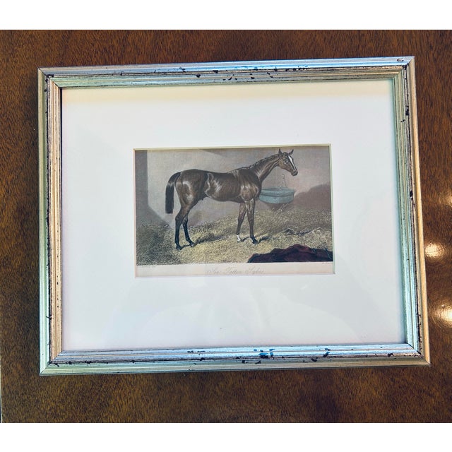Hand Colored Equestrian Engraving Circa 1818 For Sale In Chicago - Image 6 of 6