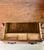 Vintage Chippendale Style Solid Walnut Kneehole Desk For Sale - Image 6 of 14