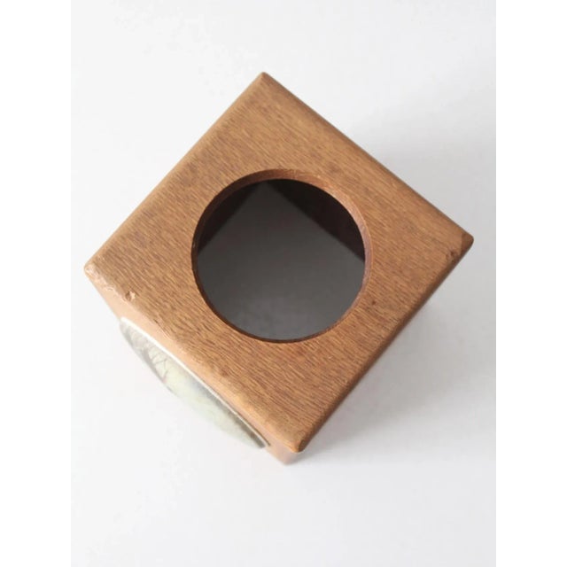 Vintage Tissue Box Cover For Sale - Image 10 of 11