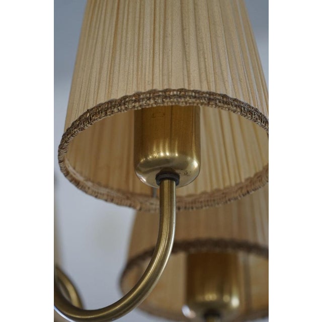 Mid-Century Modern 5 Arm Chandelier attributed to Hans Bergström, 1950s For Sale - Image 9 of 18