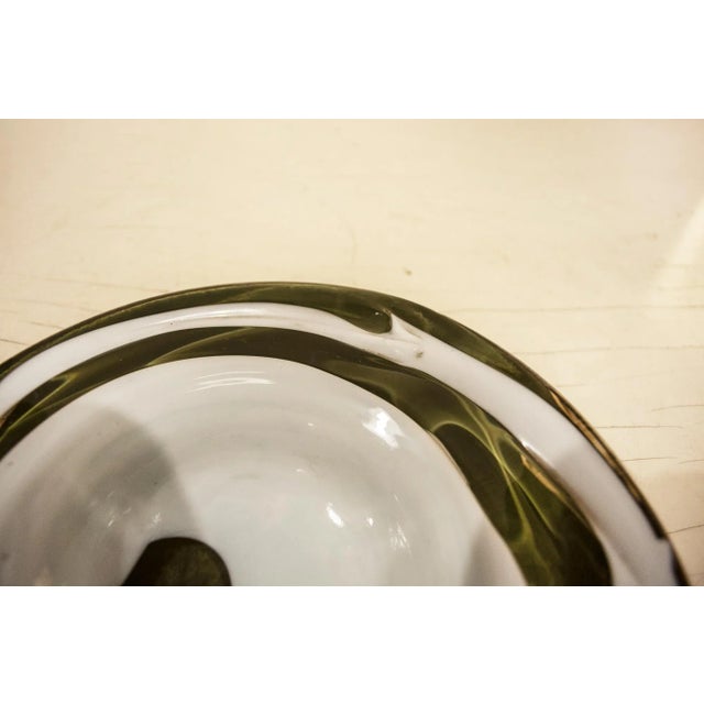 Mid-Century Modern Murano Glass Ashtray from Venini, 1970s For Sale - Image 3 of 6