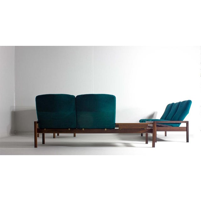 Wood Mid-Century Living Room Set by Georges van Rijck for Beaufort, Belgium, 1960s, Set of 3 For Sale - Image 7 of 18