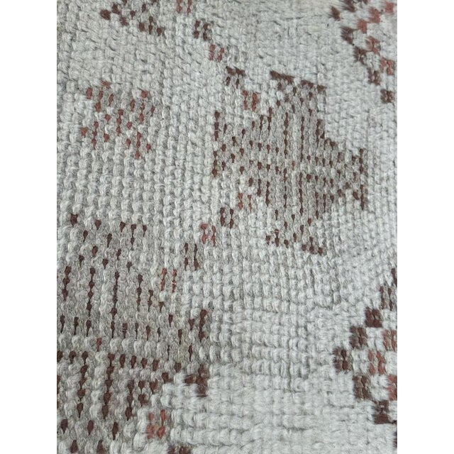 Small Moroccan Distressed Tribal Rug, 1940s For Sale - Image 10 of 18