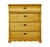 Swedish Birch Chest of Drawers, 1884 For Sale - Image 4 of 10