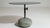 21st Century Poland Deep Charcoal Grey Round Stone-Base Side Table For Sale - Image 9 of 10