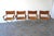 Postmodern 1970s Set of 4 Alessandro Albrizzi Chrome & Cognac Suede Director Chairs For Sale - Image 3 of 17
