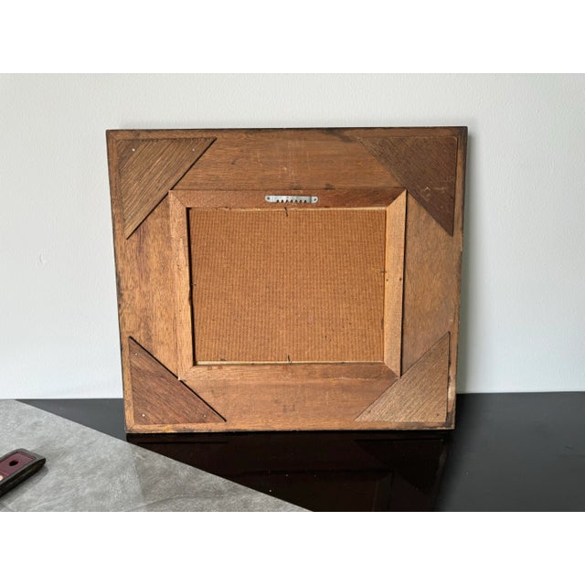 Vintage Marx Parisian River Landscape Scene Oil Painting, Framed For Sale - Image 11 of 11