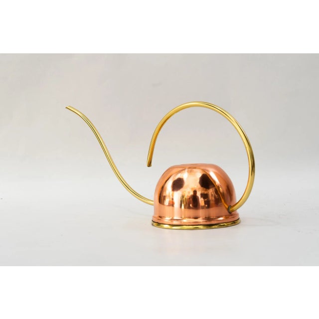 Metal Copper and Brass Watering Can, Vienna, Austria, 1960s For Sale - Image 7 of 7