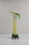Green and Yellow Murano Glass Vase, 1970s For Sale - Image 11 of 12