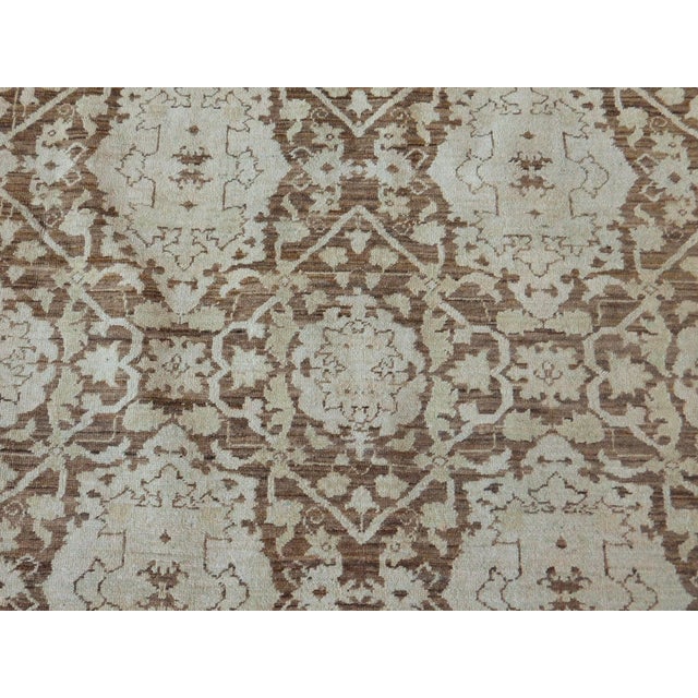 Fine Agra Style Handmade Rug. 8'x 9'8" For Sale - Image 14 of 18