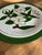 1950s Large Vintage Majolica Magnolia Serving Platter Hartman Studios of Los Angeles, California For Sale - Image 5 of 10