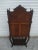Wood Late 19th Century Antique French Walnut Music Cabinet With Gilt Accents For Sale - Image 7 of 10