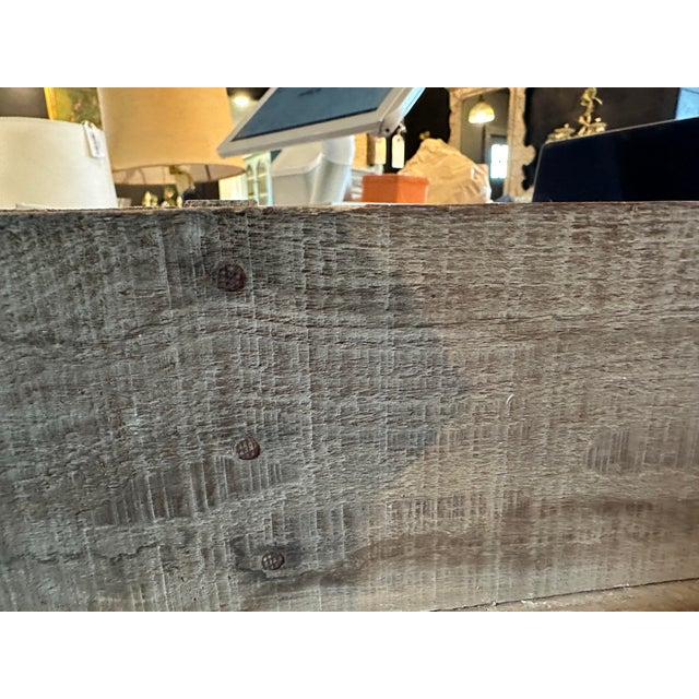 Late 19th Century Antique Grain Painted Plate Shelf For Sale In Boston - Image 6 of 12