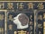 Delightful Late 19th / Early 20th Century Asian Black Enamel and Gold Leaf Shop Sign. Likely from a tea shop, probably...