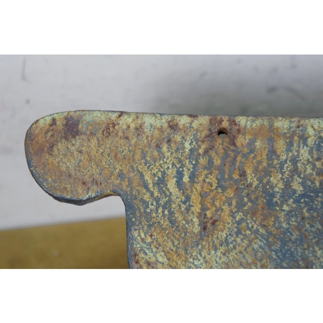 Late 20th Century Neoclassical Cast Iron Wall Lavabo For Sale - Image 14 of 14