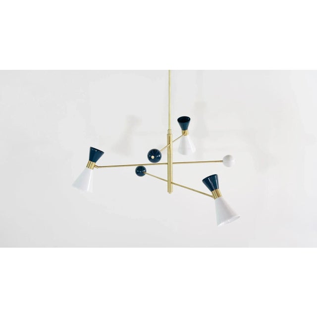 Modern Campana 3-Tier Chandelier For Sale - Image 3 of 11
