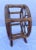 Boho Chic Tiki Bar Seven Bottle Wine Rack, Wine Storage Wine Basket in Wicker & Bamboo For Sale In Palm Springs - Image 6 of 8