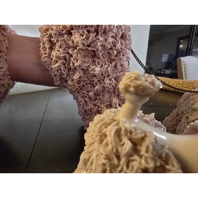 Pink Spaghetti Poodle Set For Sale - Image 17 of 18