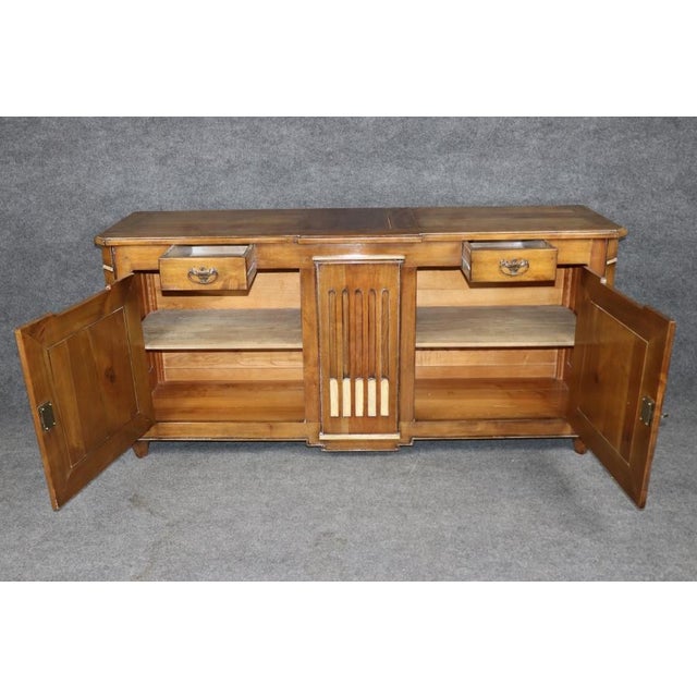 1960s 1960's French Directoire Style Brass Mounted Sideboard by Richelieu For Sale - Image 5 of 18
