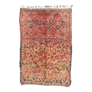Vintage Beni M'Guild Moroccan Rug, 07'07 X 11'04 For Sale