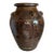 Antique Dragon Design Brown-Glazed Martaban Jar For Sale