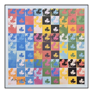 After Andy Warhol, Mickey Mouse, 1980s, Lithograph Reproduction Print