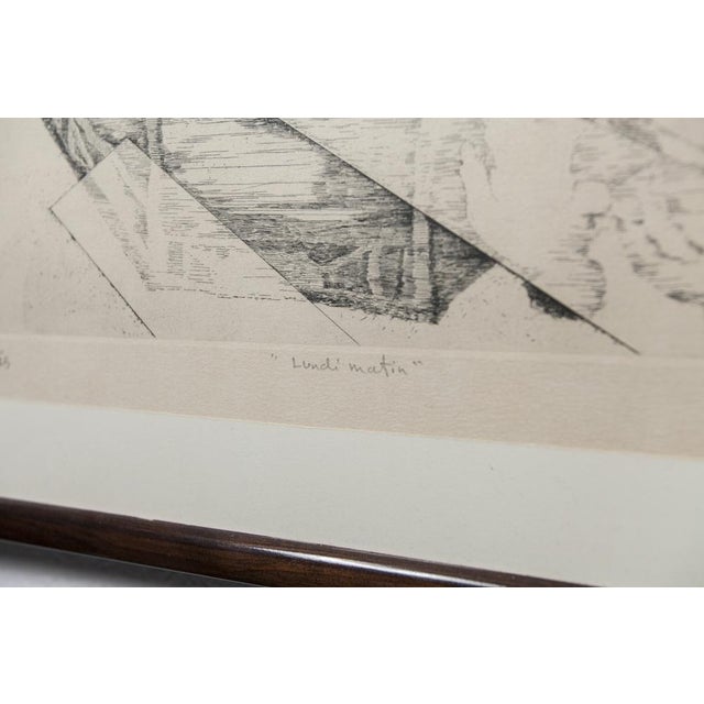 Daniel Authouart, Monday Morning 53-175, 1980s, Lithograph For Sale - Image 9 of 16