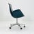Contemporary Mid-Century Dark Green Model 6727 Tulip Desk Chair by Preben Fabricius & Jørgen Kastholm for Walter Knoll, 1960s For Sale - Image 3 of 11