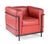 Vintage LC2 Chair in Red Leather by Le Corbusier and Pierre Jeanneret, 1928 For Sale - Image 16 of 16