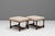 Wood Vintage French Stools in Walnut, 1920s, Set of 2 For Sale - Image 7 of 7