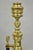 The Harvin Co Vintage Brass Federal Style Branch Foot Fireplace Andirons - Pair For Sale - Image 4 of 16