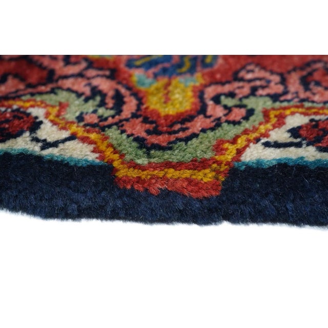 Vintage Sarouk (One of Pair) Rug 4'5'' X 7'2'' For Sale In Washington DC - Image 6 of 12