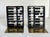 Vintage Hong Kong Brass & Black Abacus Bookends With Movable Wood Beads For Sale In Los Angeles - Image 6 of 10