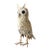 Mid-Century Brutalist Metal Owl Sculpture For Sale