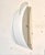Pair of metal and glass wall lights, 1980. Perfect condition. Up to 250V (Europe/UK Standard).The wiring of this item may...