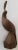 Wood Vintage Mid 20th Century Brown Hand Carved Wood Quail Bird For Sale - Image 7 of 7