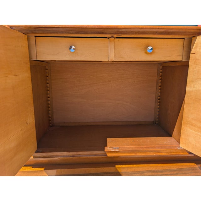 Monumental Antique French Art Deco Sideboard/Buffet, C1930s For Sale - Image 9 of 18