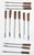 Mid-Century Walnut Fondue Sticks- Set of Twelve For Sale - Image 12 of 16