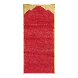 Galerie Shabab Collection Mid-20th Century Turkish Anatolian Throw Rug For Sale