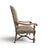 Brown Early 20th Century Louis XIII-Style High-Back Wood Armchair With Tapestry Upholstery For Sale - Image 8 of 13