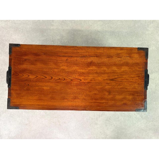 Antique Japanese Meiji 2-Body Kasane Isho-Dansu Clothing Chest, 1890s For Sale - Image 18 of 18