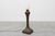 Gray Art Nouveau Floor Lamp in Hammered Copper with Frosted Glass Hood, 1890s For Sale - Image 8 of 15