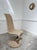 Beige Vintage Rattan Lounge Chair, 1980s For Sale - Image 8 of 8