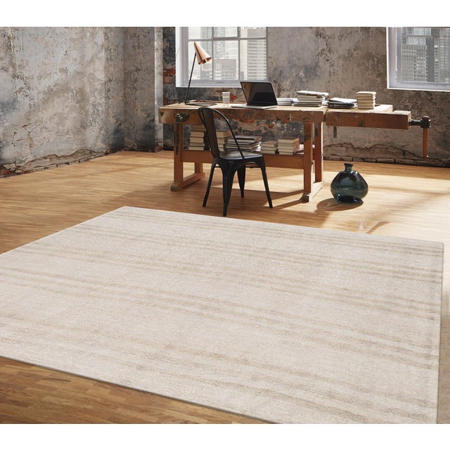 1940s Pasargad Home Vintage Kilim Ivory Area Rug, 6' 1'' X 6' 2'' For Sale - Image 5 of 5