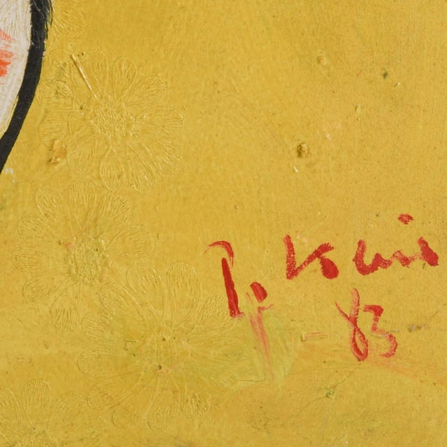 Peter Keil Signed Peter Keil "Untitled 83" Oil on Linen For Sale - Image 4 of 5