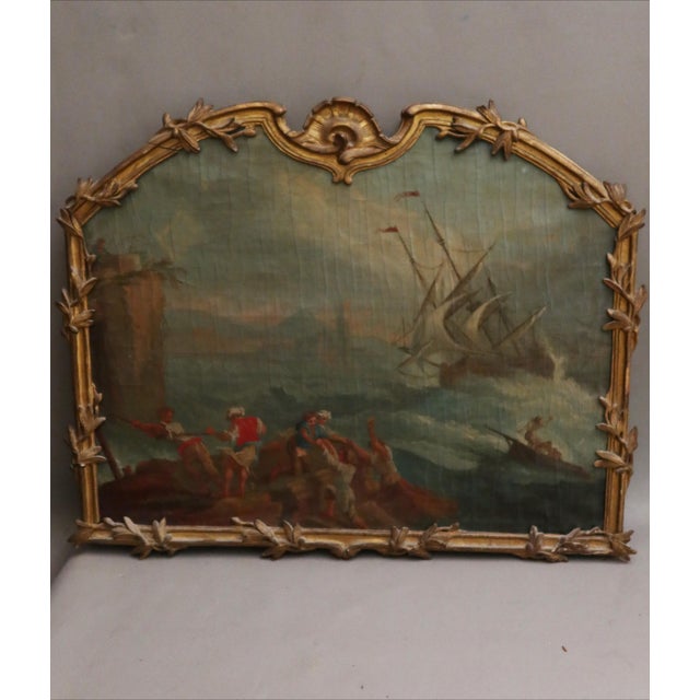 Trumeau Mirror, 18th Century For Sale - Image 4 of 16