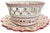 Bunny Williams Home Vintage Hand-Painted Portuguese Cachepot and Reticulated Underplate in the Style of Herend For Sale - Image 4 of 11
